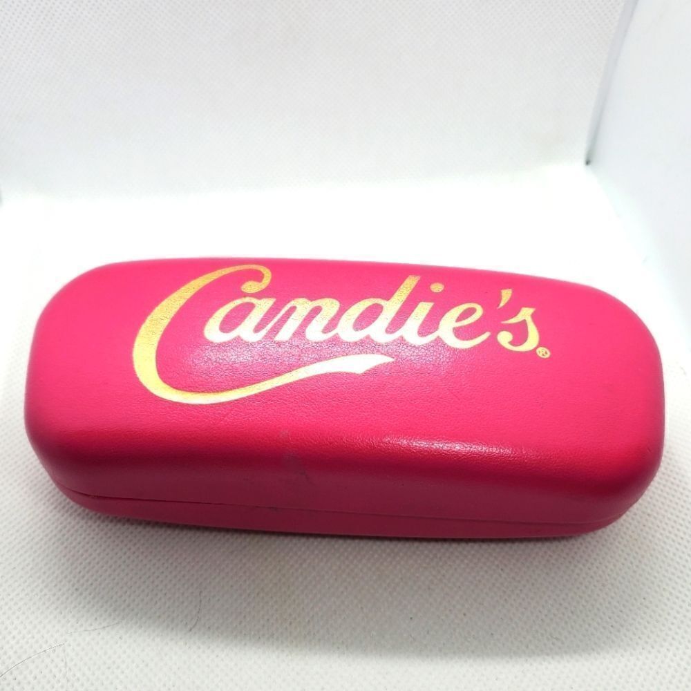Candie's Pink & Gold Glasses Case